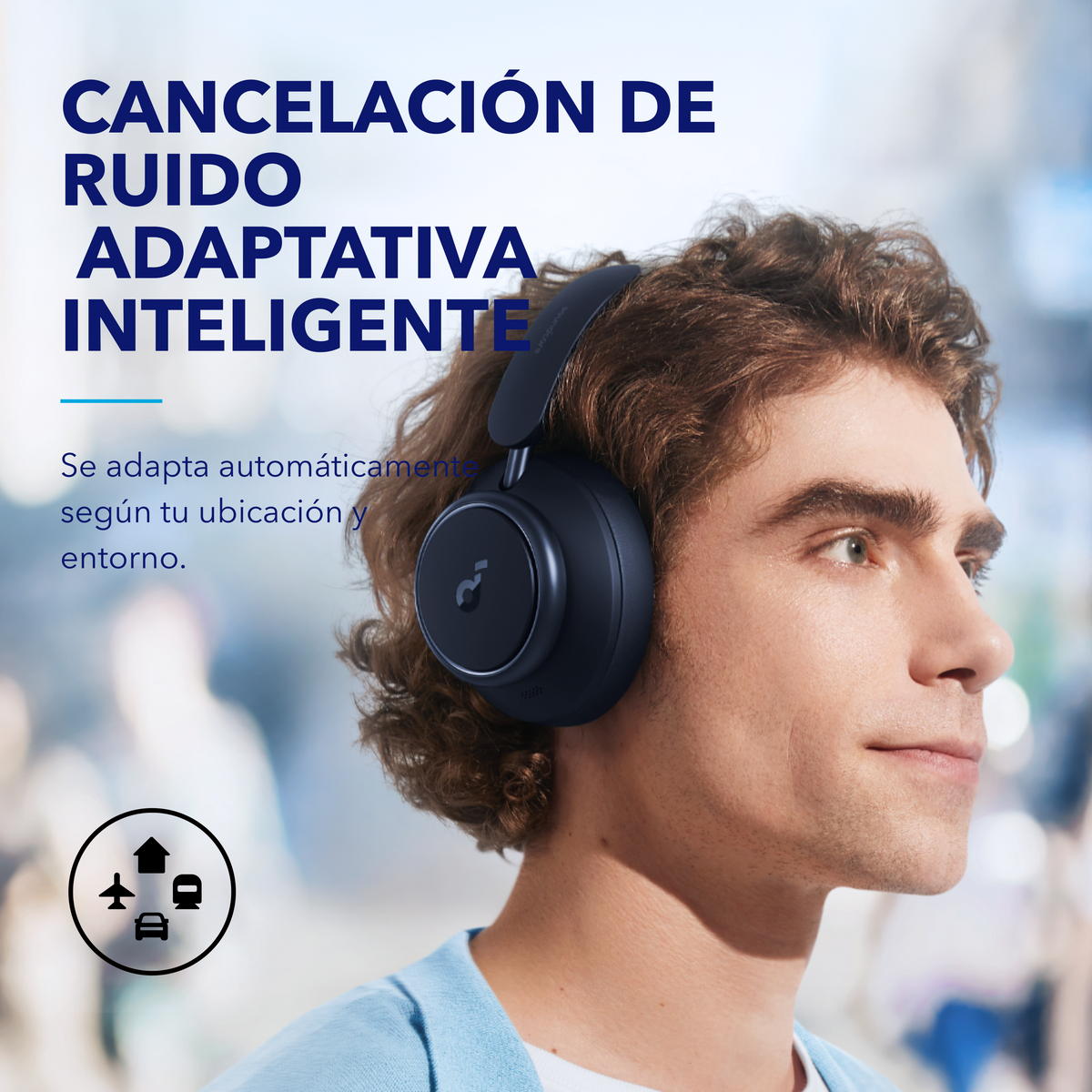 Audífonos Space Q45 | Cancelación de ruido y larga duración