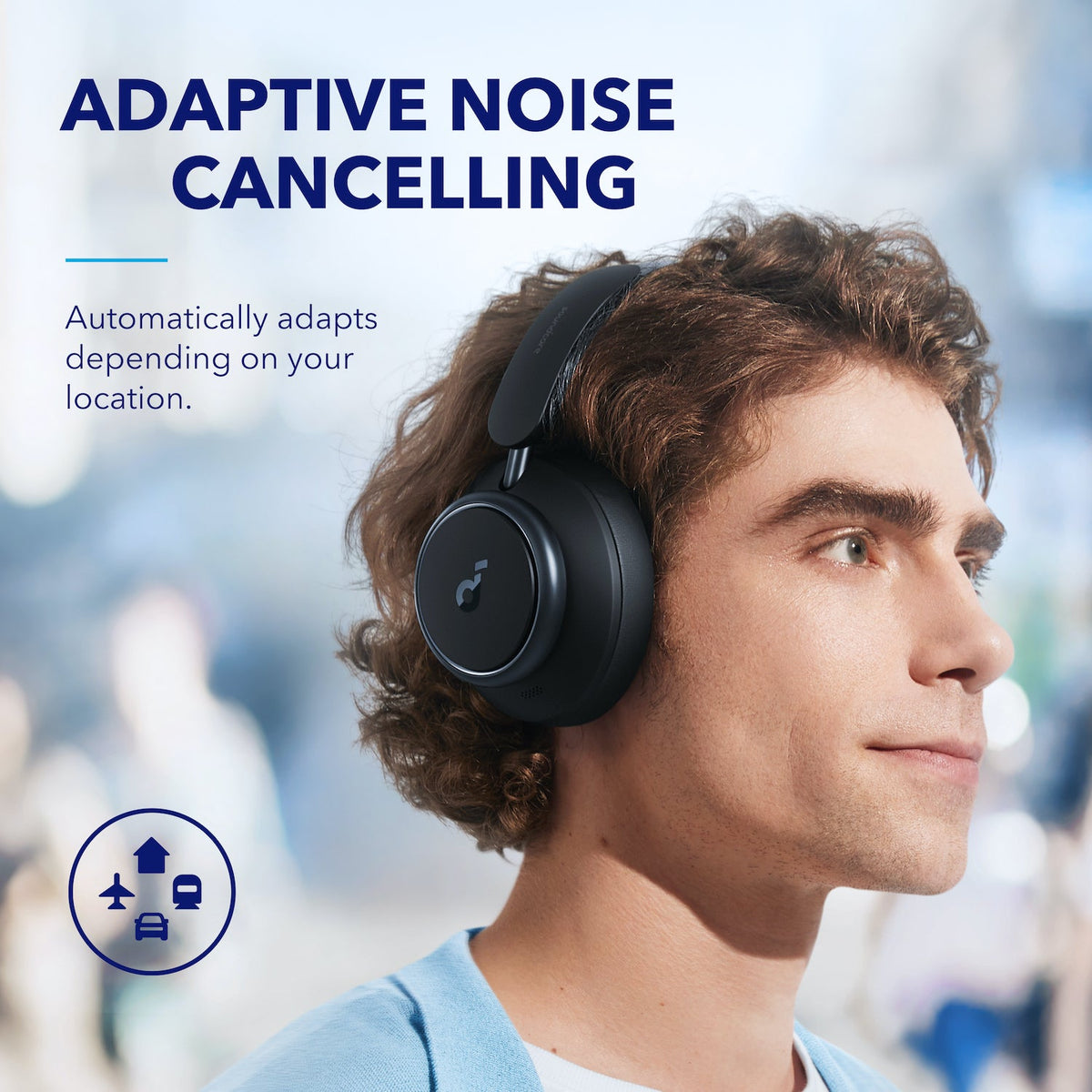 Audífonos Space Q45 | Cancelación de ruido y larga duración
